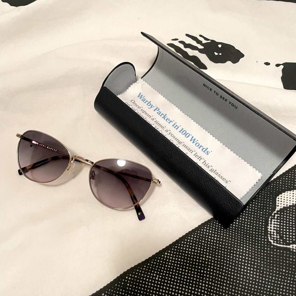 Unworn Warby Parker Sunglasses